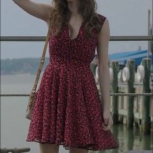 French connection chiffon dress